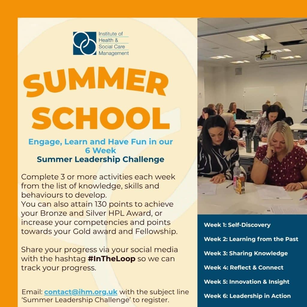 IHSCM SUMMER SCHOOL CHALLENGE