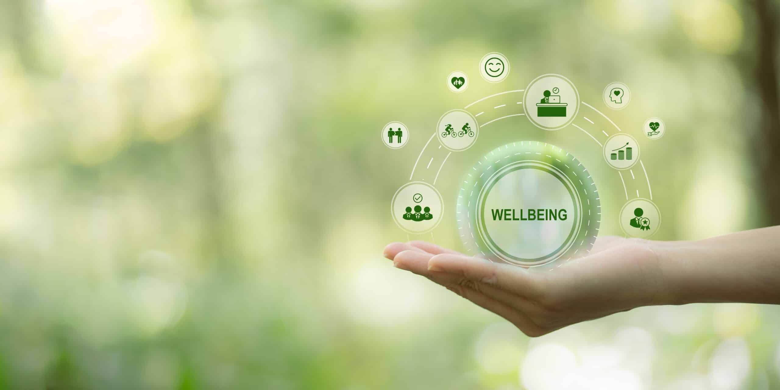 Employee,Wellbeing,Concept.,Creating,Employee,Benefits,And,Satisfaction,Programs.,Fostering